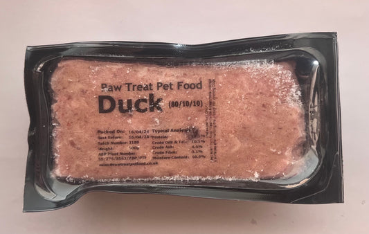 Raw Treat Minced Duck