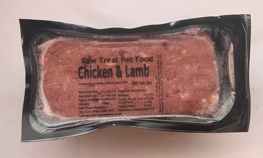 Raw Treat Chicken & Lamb