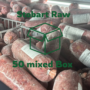 Stobart Raw Dog food - Mixed Bundle (50 Rolls)