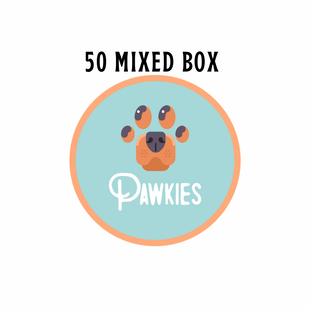 Pawkies Raw- Mixed Bundle (50 Rolls)