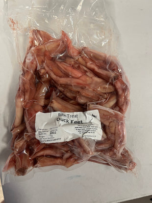 Raw Treat-Duck feet 1kg